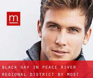 Black Gay in Peace River Regional District by most populated area - page 1
