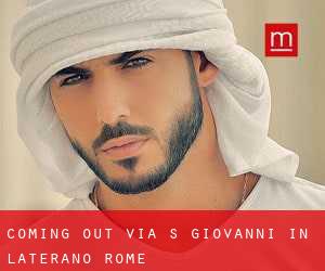 Coming Out Via S. Giovanni in Laterano (Rome)