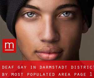 Deaf Gay in Darmstadt District by most populated area - page 1